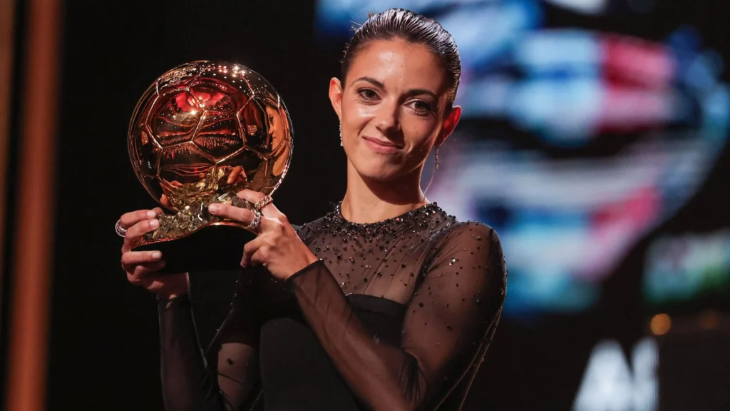 Aitana Bonmati wins 2023 Ballon d'Or Feminin